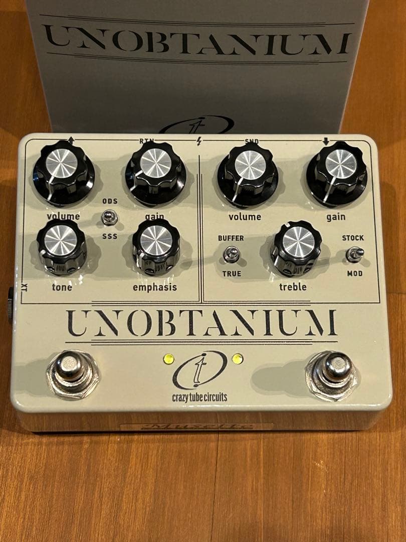 ギター crazy tube circuits UNOBTANIUMUN