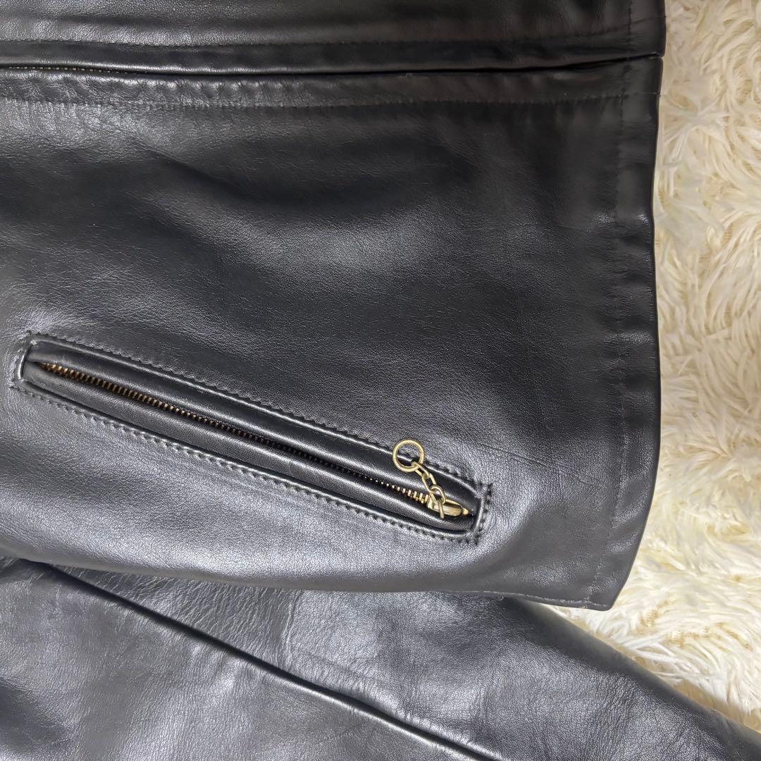 人気✨schott AT101 レザージャケット　シングルライダース　40 黒