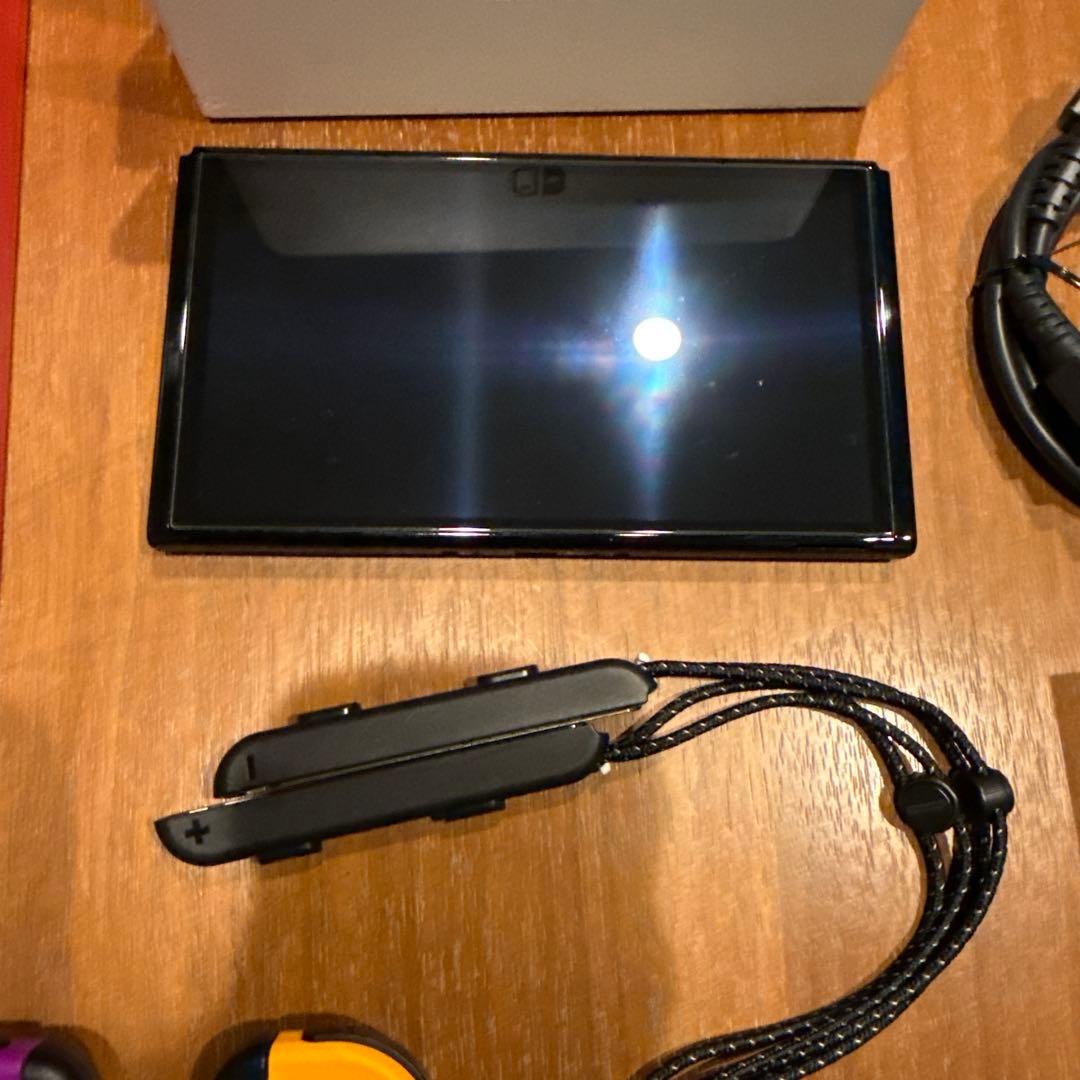 Nintendo switch 本体 有機ELモデル+ ネオンjoycon