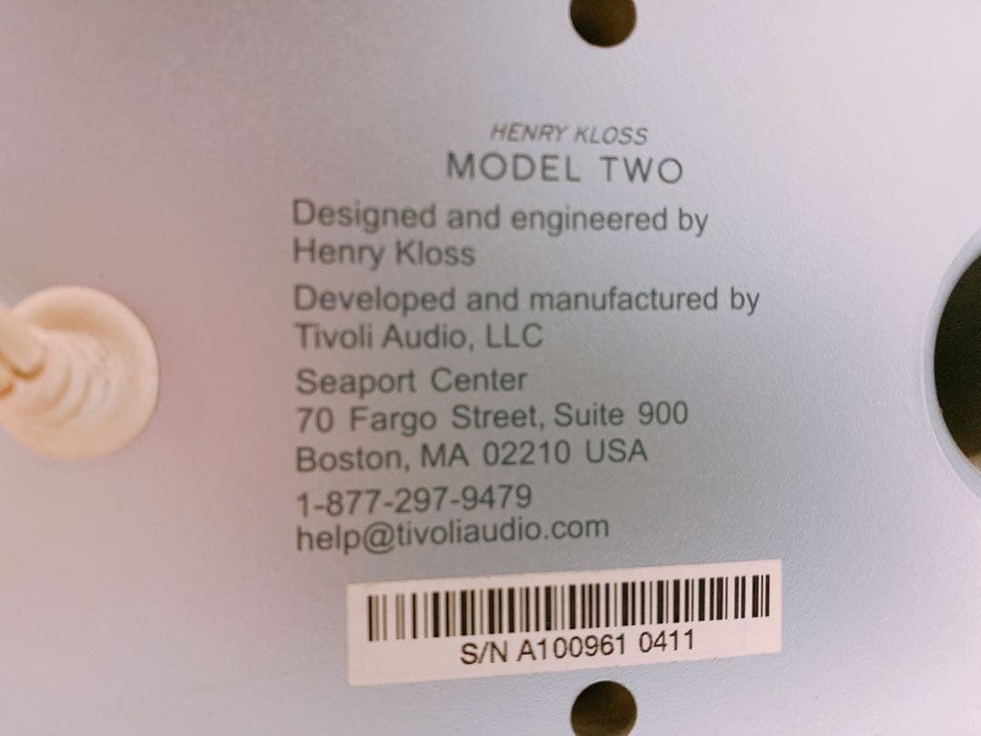 TivoliAudio MODEL TWO 海外仕様