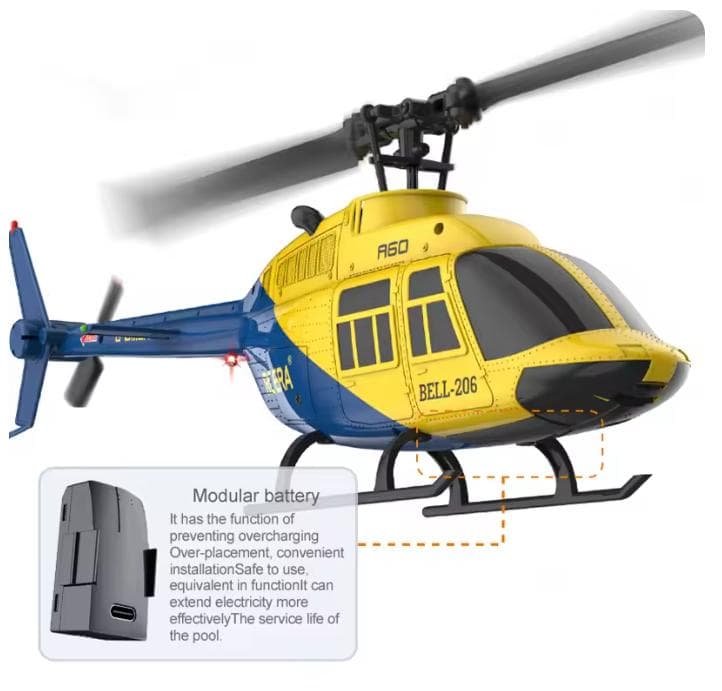 ERA A60 ラジコンヘリコプター 2.4G 6軸ジャイロスコープ hoby