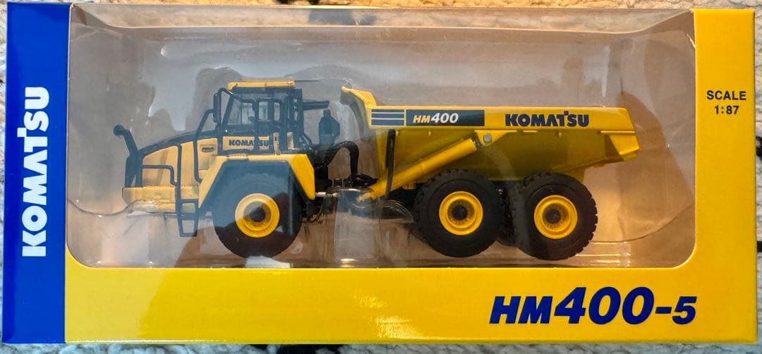 KOMATSUコマツ オリジナルミニチュアカー9点セット 株主優待非売品