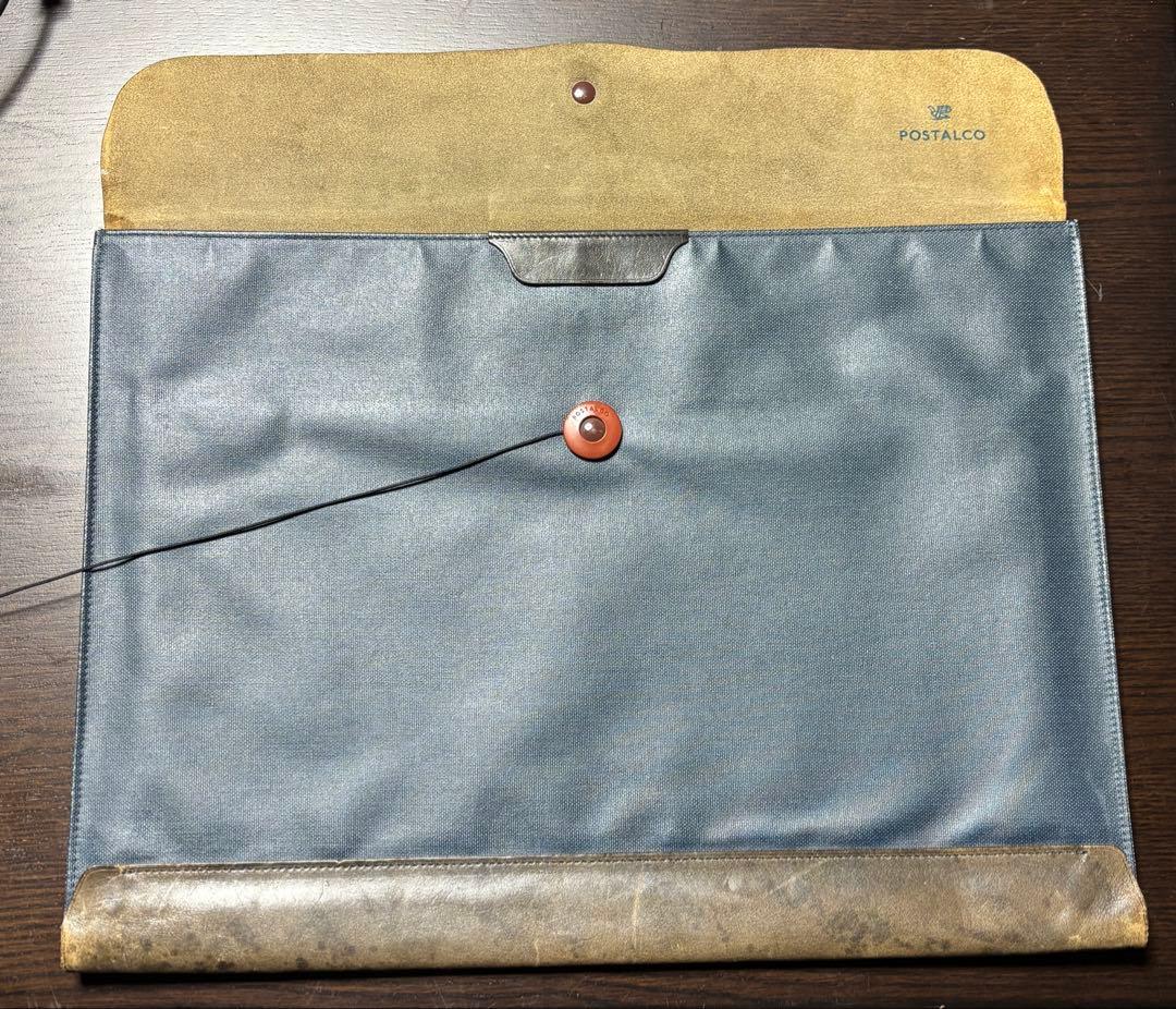 ポスタルコ POSTALCO リーガルエンベロープ　A4が入るサイズ　ネイビー