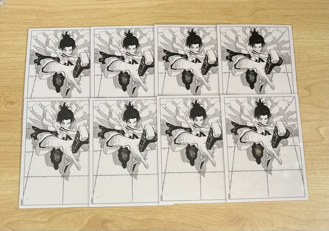 カグラバチ ホログラムカードくじ 漆羽洋児 8点セット