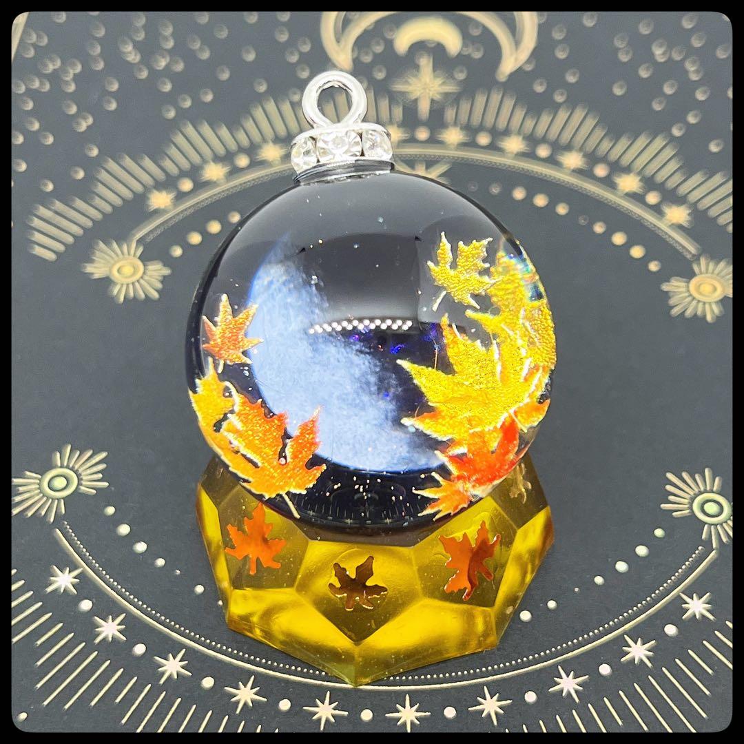 【ハンドメイド】宇宙玉チャーム　３個