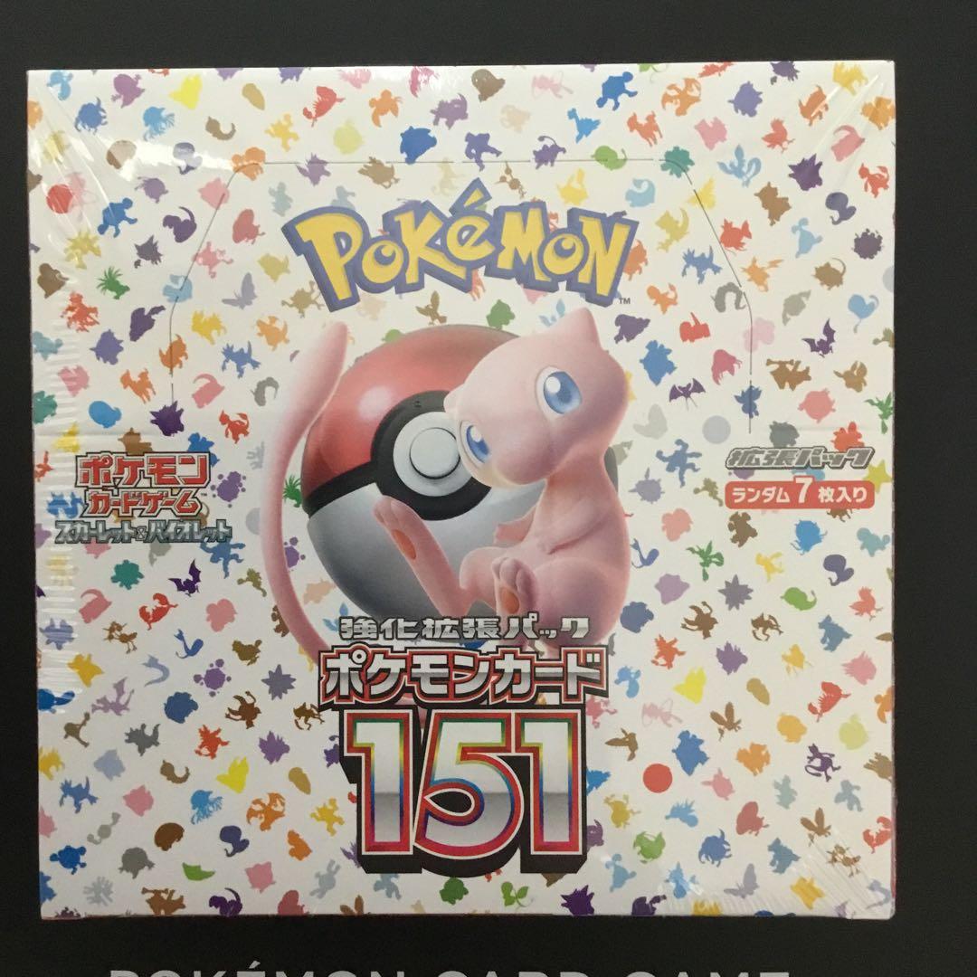 ポケモンカード 151 未開封BOX シュリンク付
