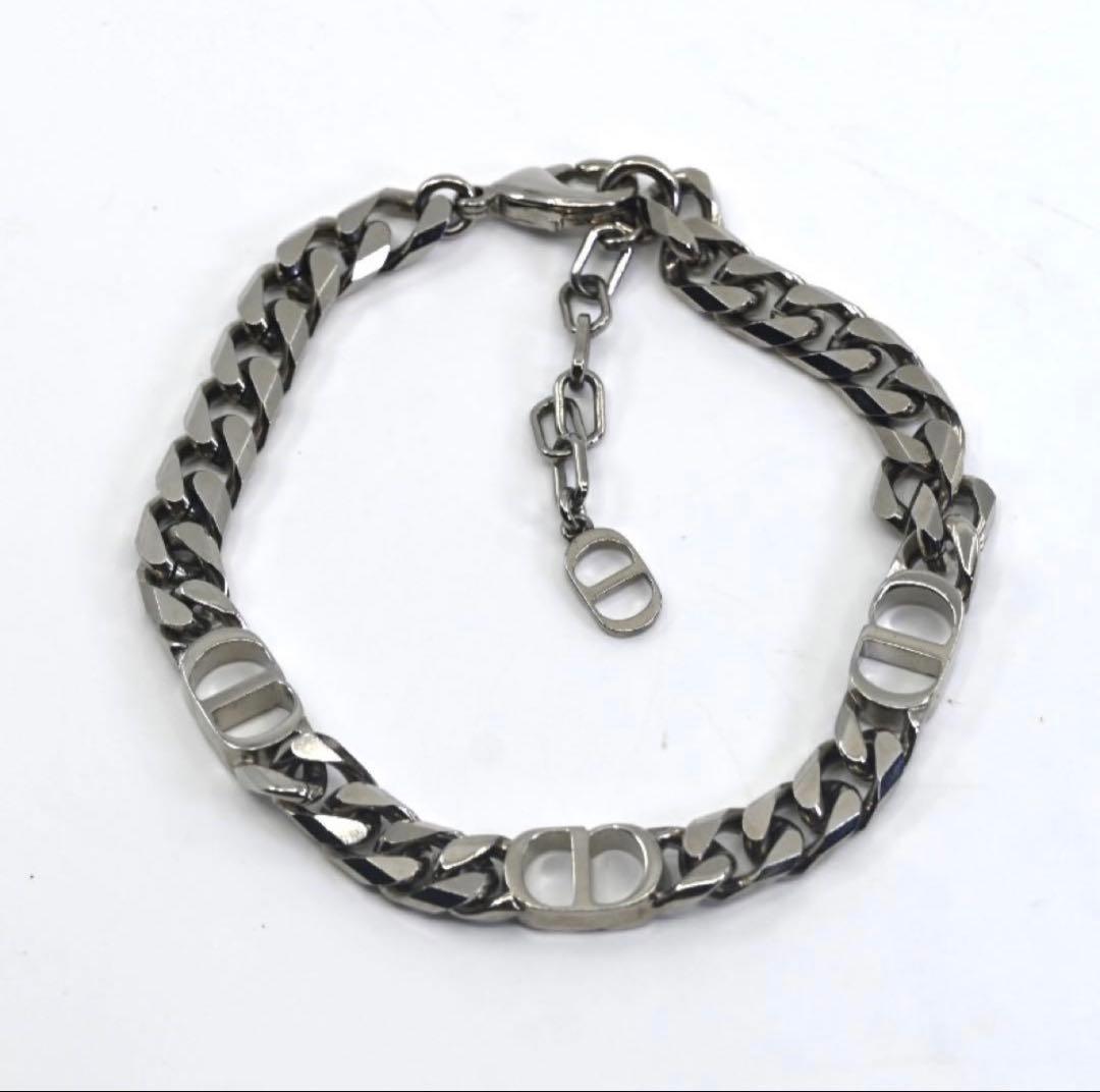 【美品】現行　ディオール　CD アイコン　チェーンリンク　ブレスレット