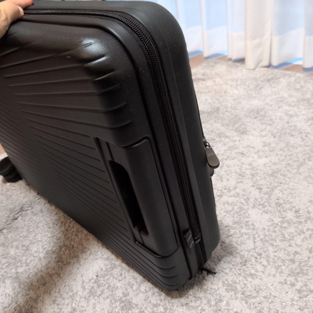【美品】ブラック　キャリーケース　折りたたみ　機内持ち込み可