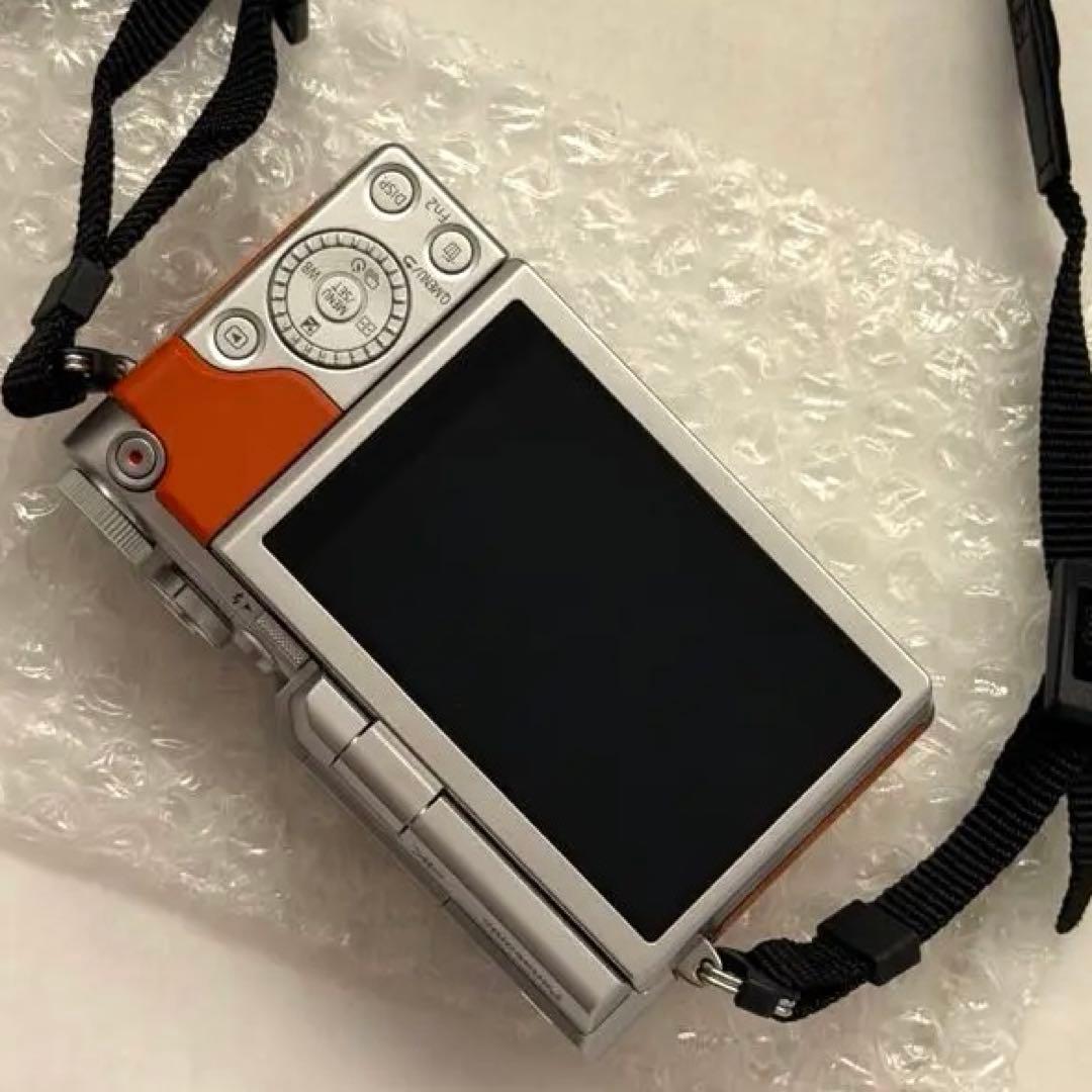 【美品】LUMIX ミラーレス一眼 オレンジ/シルバー