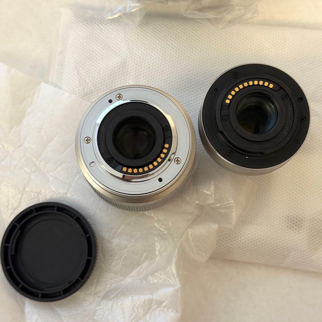 【美品】LUMIX ミラーレス一眼 オレンジ/シルバー