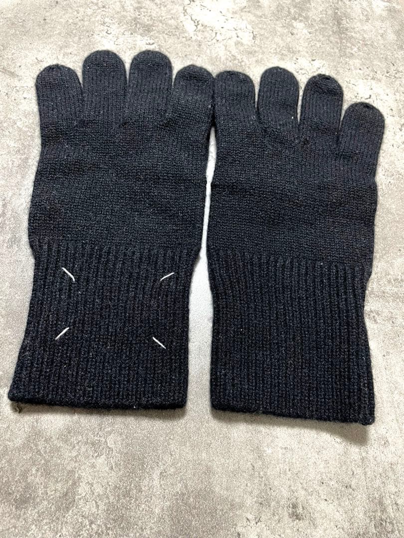 【未使用】Maison Martin Margiela ニットグローブ　カシミヤ