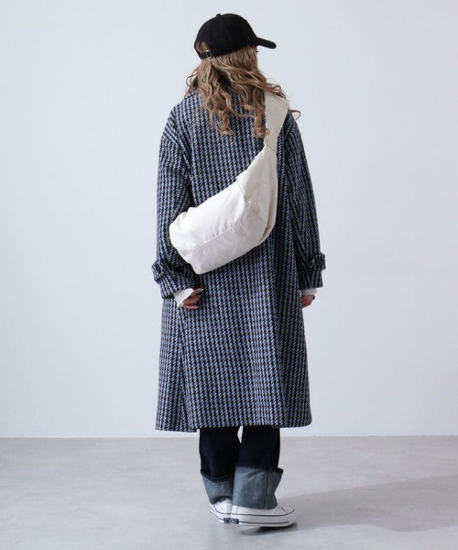 FUNALIVE【未使用】Abanicos ダブルブレストチェックコート