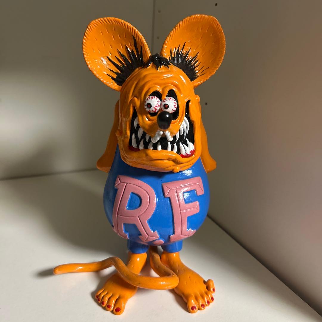ラットフィンク　ソフビ　rat fink エドロス
