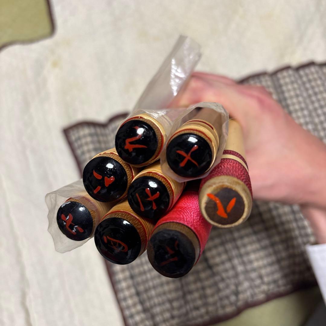 篠笛　８菅　ケース付き