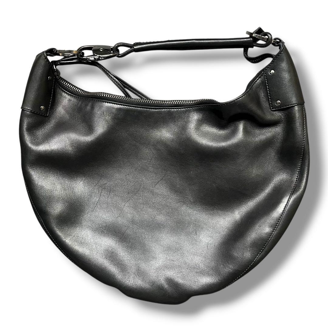 美品 GUCCI レザー archive Y2K GG バッグ ショルダー 希少