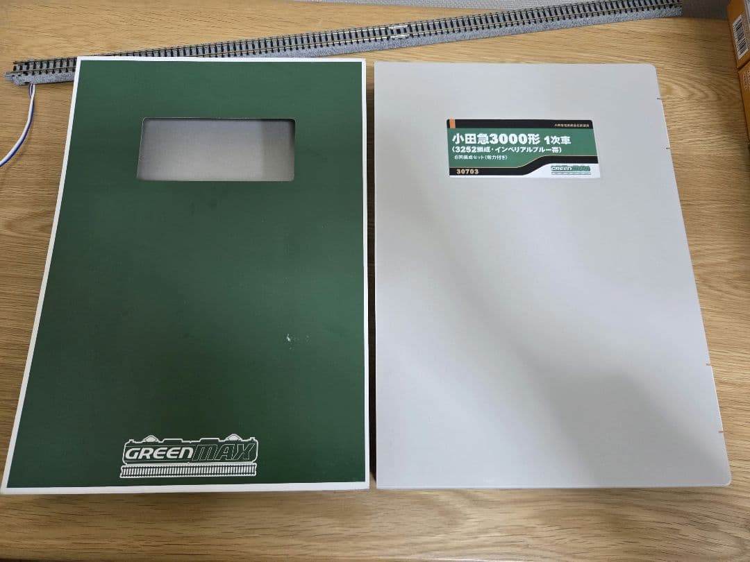 グリーンマックス 30703 小田急 3000形 1次車　インベリアルブルー帯