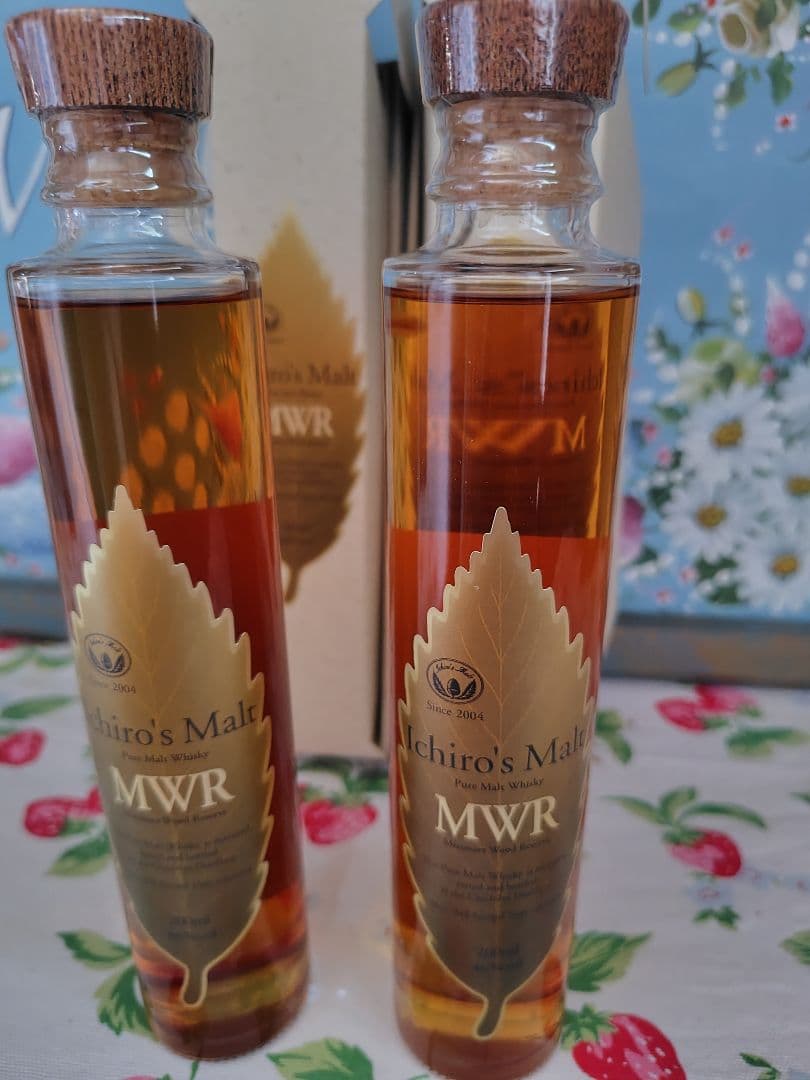 イチローズモルト ミズナラウッドリザーブ　箱付き　MWR 200ml 2本