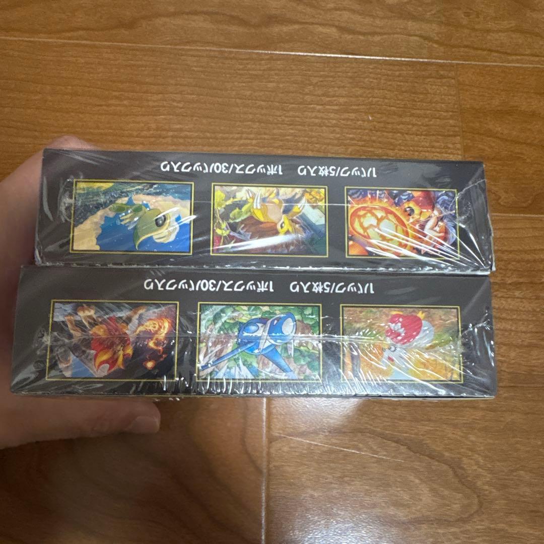 ポケモンカード　メガブレイブ　メガシンフォニア　BOX シュリンク付き　凹み等