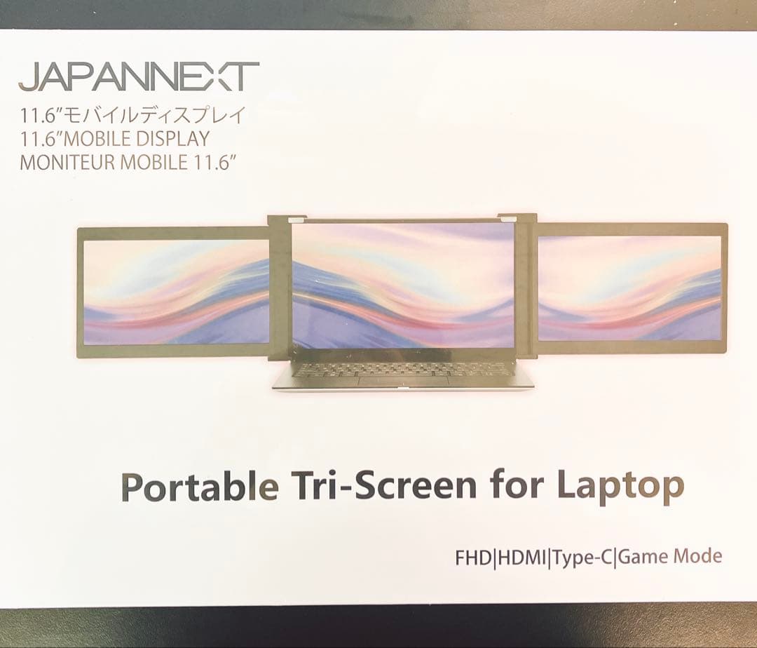 スマホ・タブレット・パソコン JAPANNEXT JN-TRI-IPS116FHDR 11.6