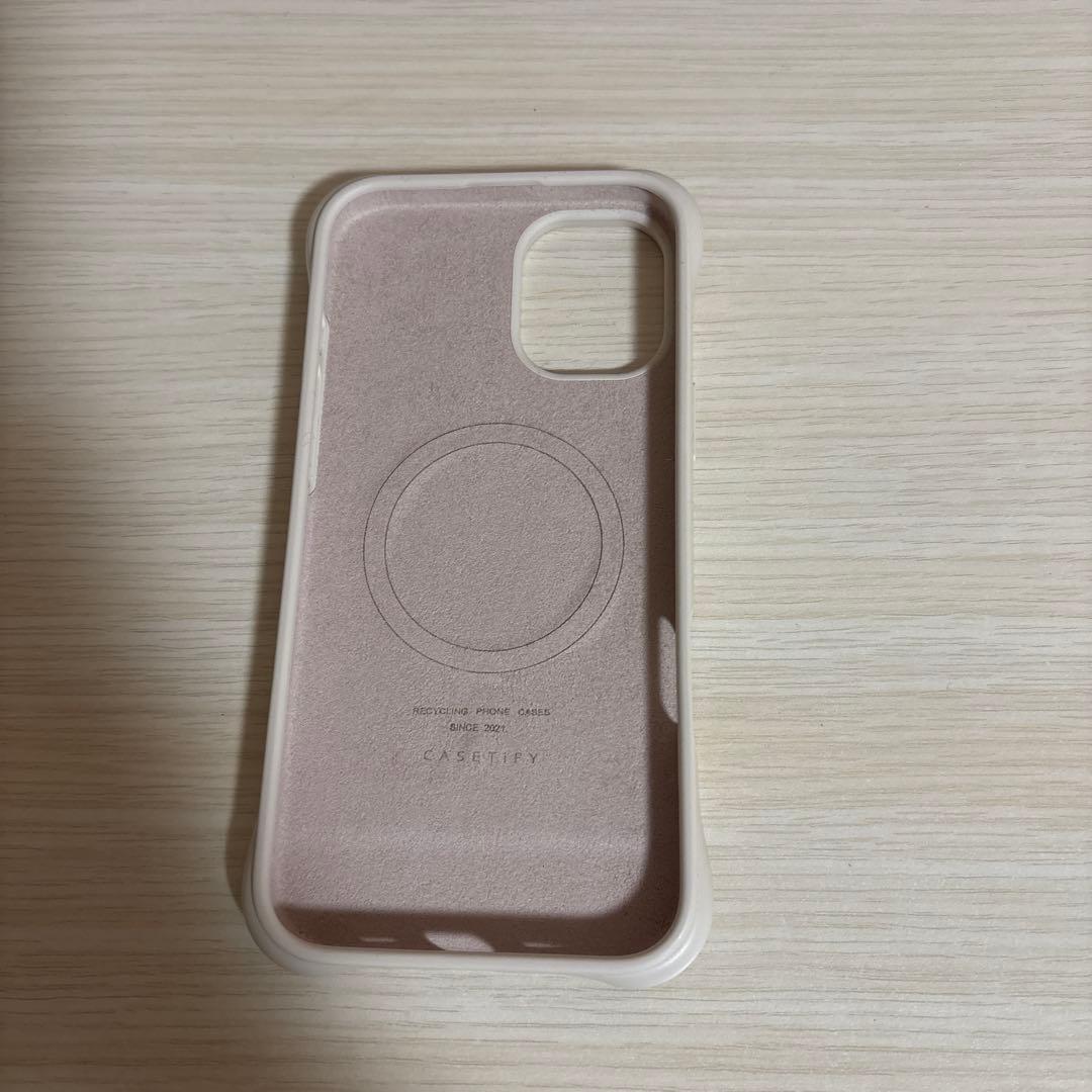 今日だけ値下げ CASETiFY iPhoneケース クリーム色