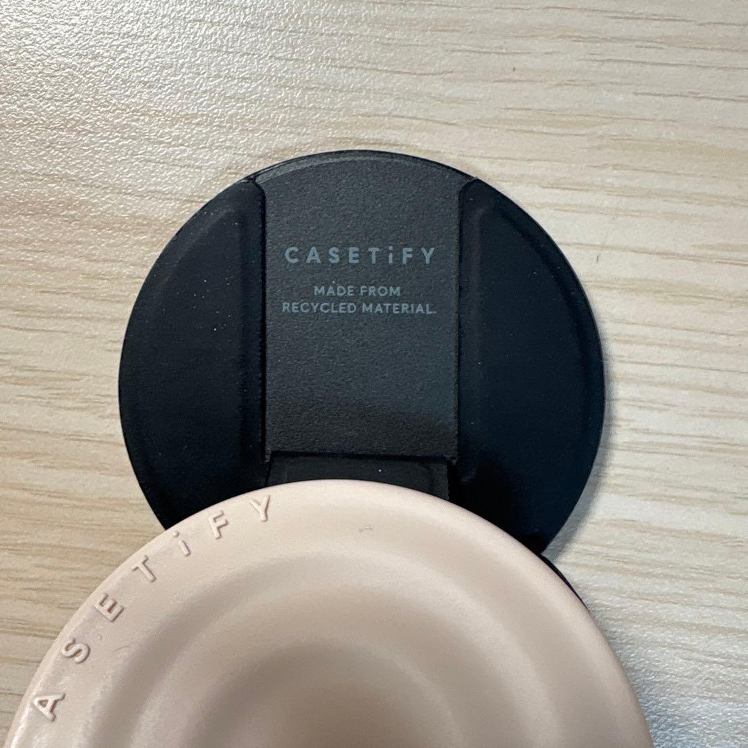 今日だけ値下げ CASETiFY iPhoneケース クリーム色