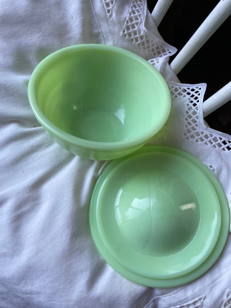 アンティーク Jeannette ジャネット社　ジェダイ ドリッピングス　ジャー