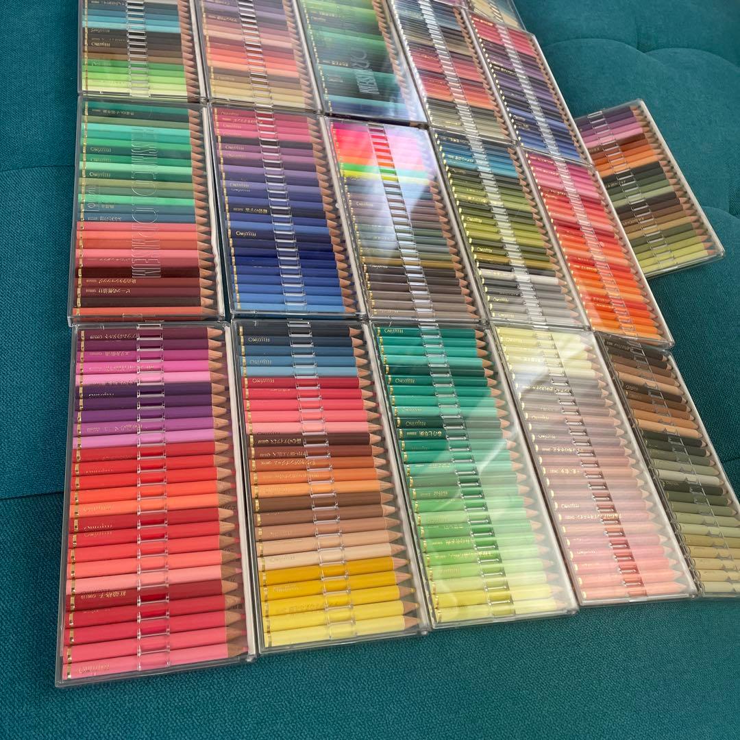 フェリシモ　カラーミュージアム　色鉛筆525本ミニサイズ　付録付き未使用