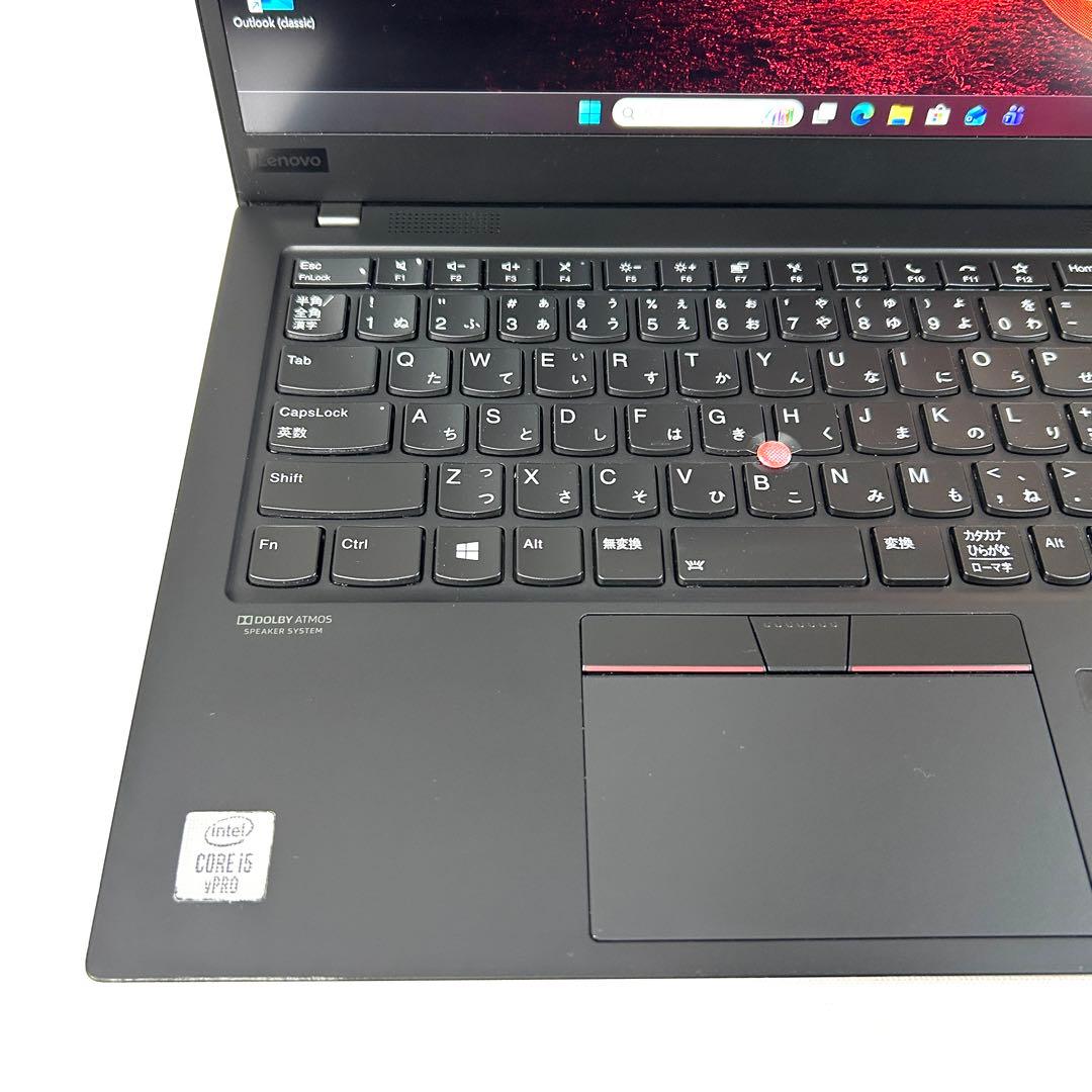 美品 Lenovo X1 Carbon Gen8 バッテリー超良好 Office