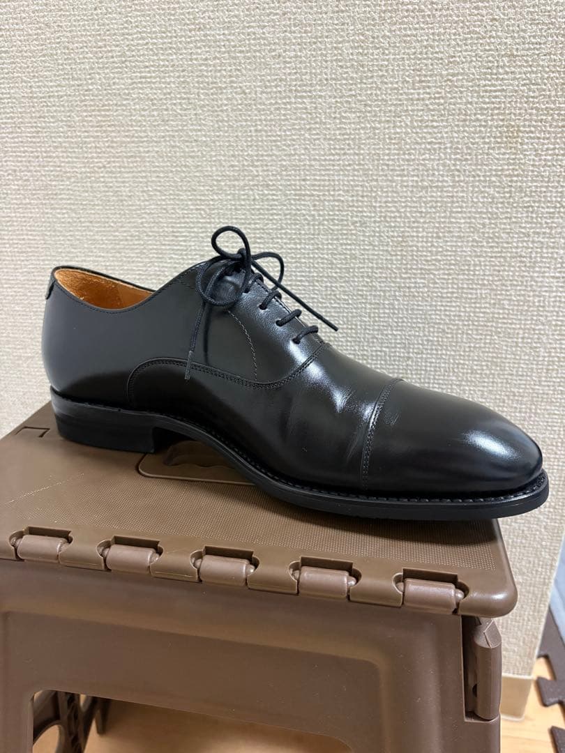 使用数回程度 berwick1707 ストレートチップ ブラック UK7