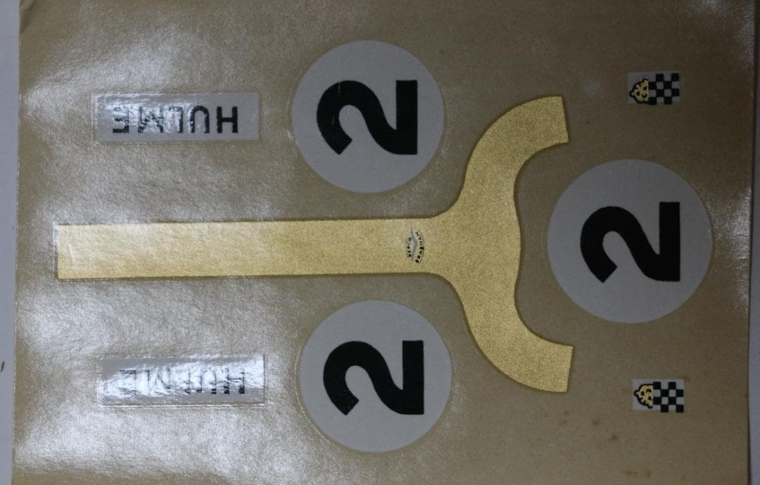 希少ウィールズ・ファインキャスト製メタル組立キット　ブラバムＢＴ２４　１／２４