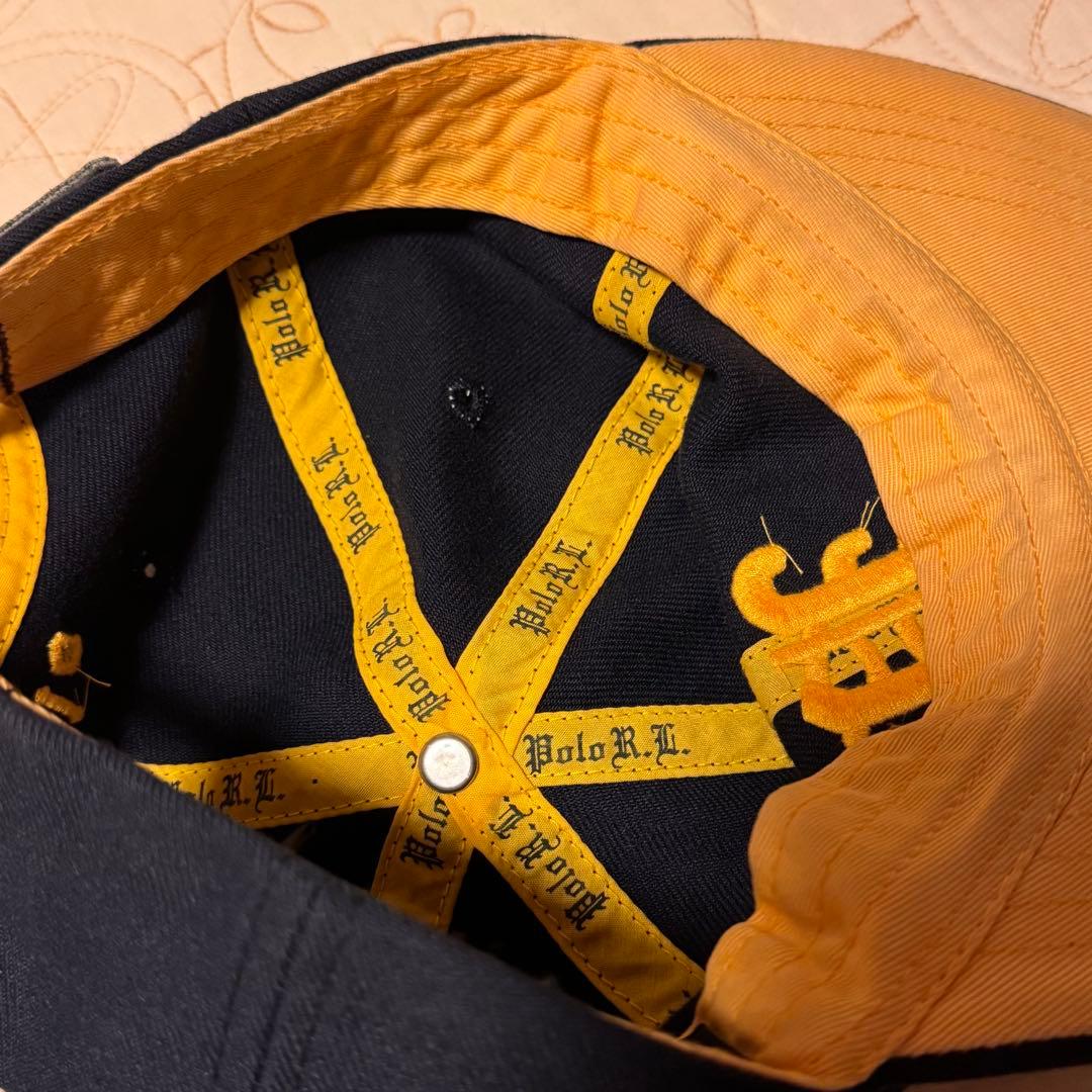 希少 90s ポロラルフローレン \"P\" キャップ ビンテージ