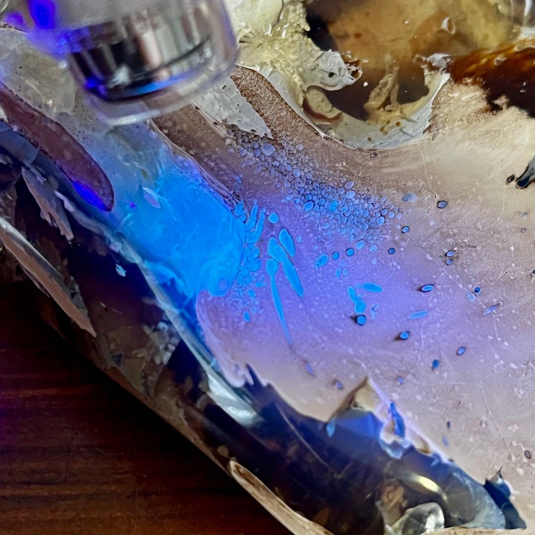 鑑別付 琥珀 原石 標本 巨大 タイガー アンバー レア 希少 鑑賞石