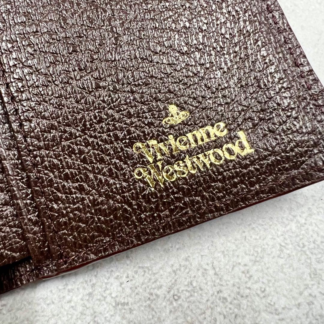 専用　Vivienne Westwood レザー ブラウン 折り財布 8179