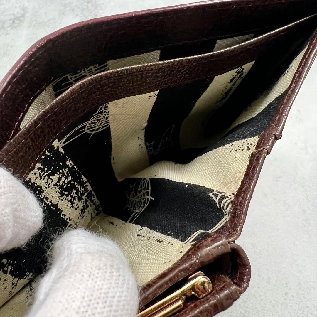 専用　Vivienne Westwood レザー ブラウン 折り財布 8179