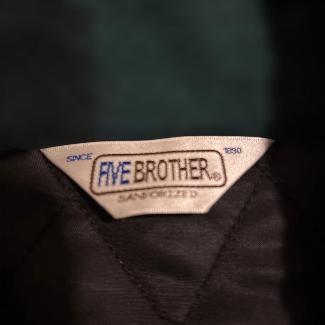 ファイブブラザー C.P.O ジャケット FIVE BROTHER　緑×黒　XL