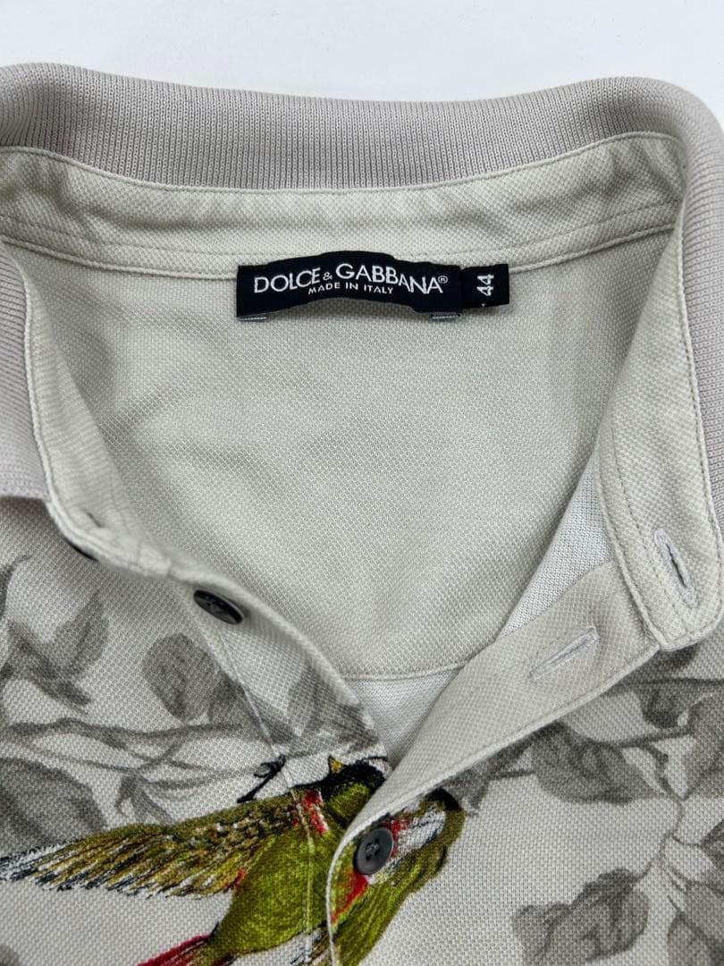 Dolce & Gabbana グラフィックプリントポロシャツ 44
