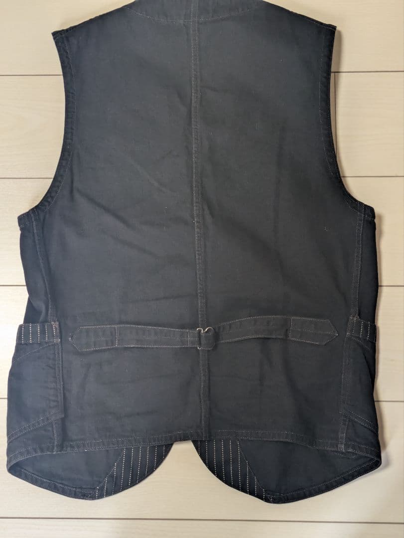 R*y様 FREEWHEELERS CONDUCTOR VEST　40ブラックウ