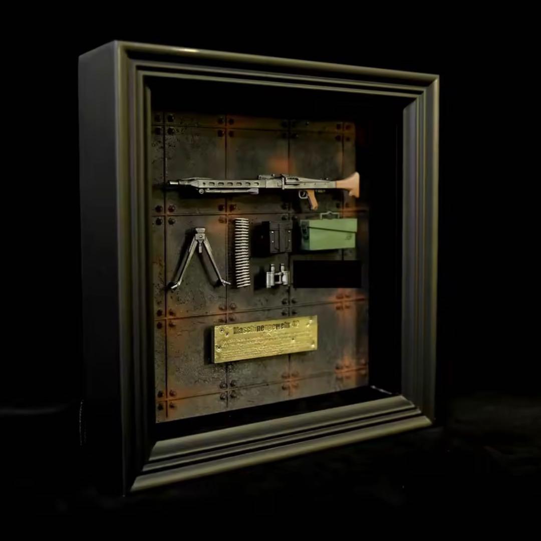 M60機関銃 マシンガン ディスプレイセット フォトフレーム モデル