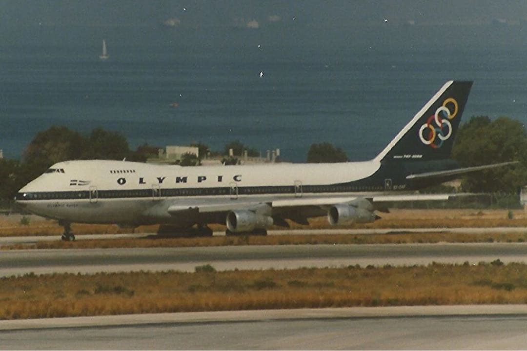 OA オリンピック航空 Aviationtag B747-200