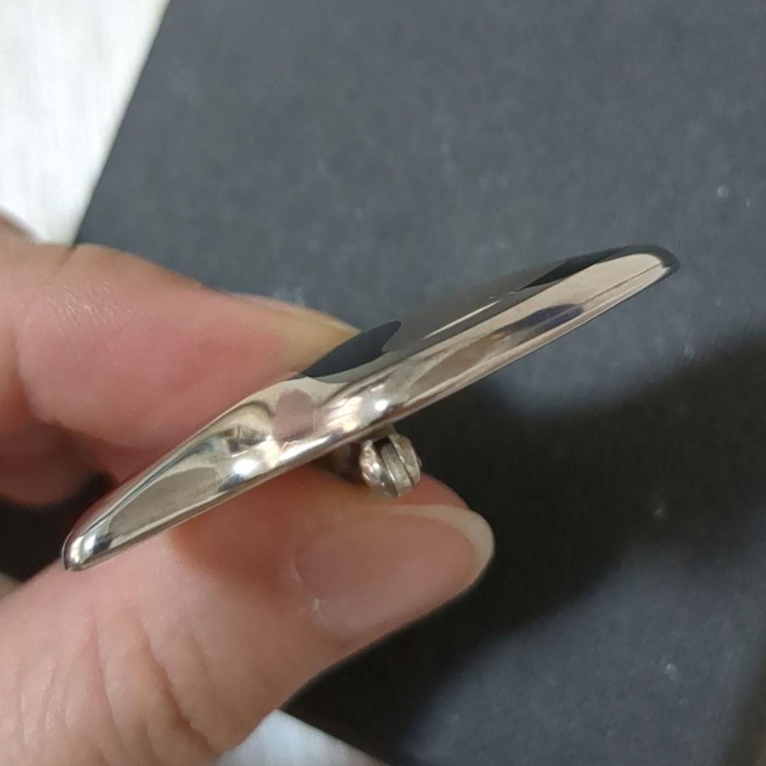 ★希少　ジョージ ジェンセン アメーバ ブローチ 315 ヴィンテージ シルバー