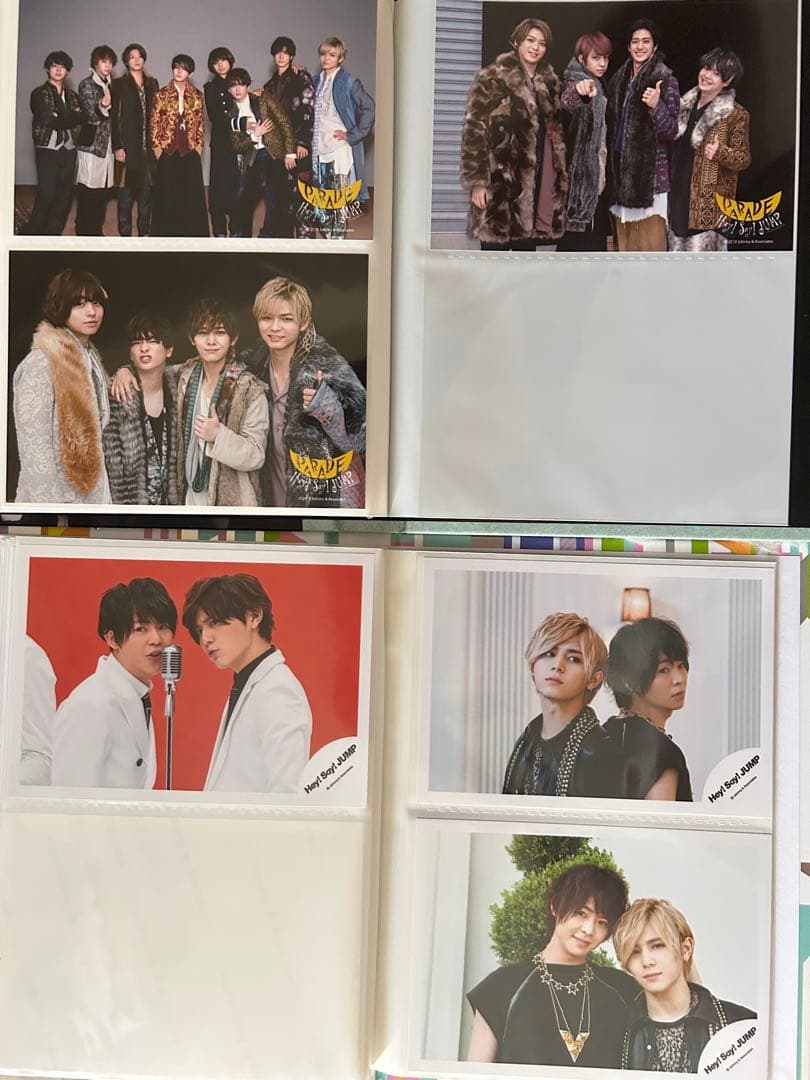 【値下げ交渉可〇】Hey! Say! JUMP生写真147枚+公式バインダー×2