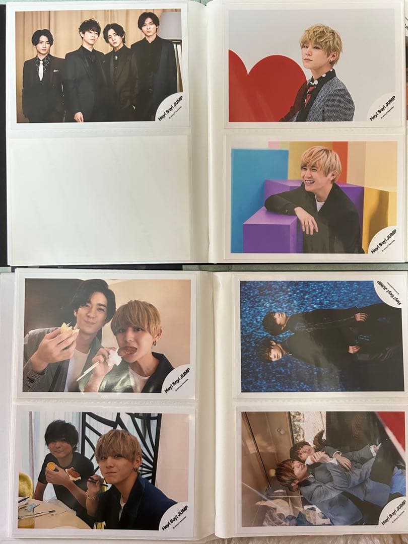 【値下げ交渉可〇】Hey! Say! JUMP生写真147枚+公式バインダー×2