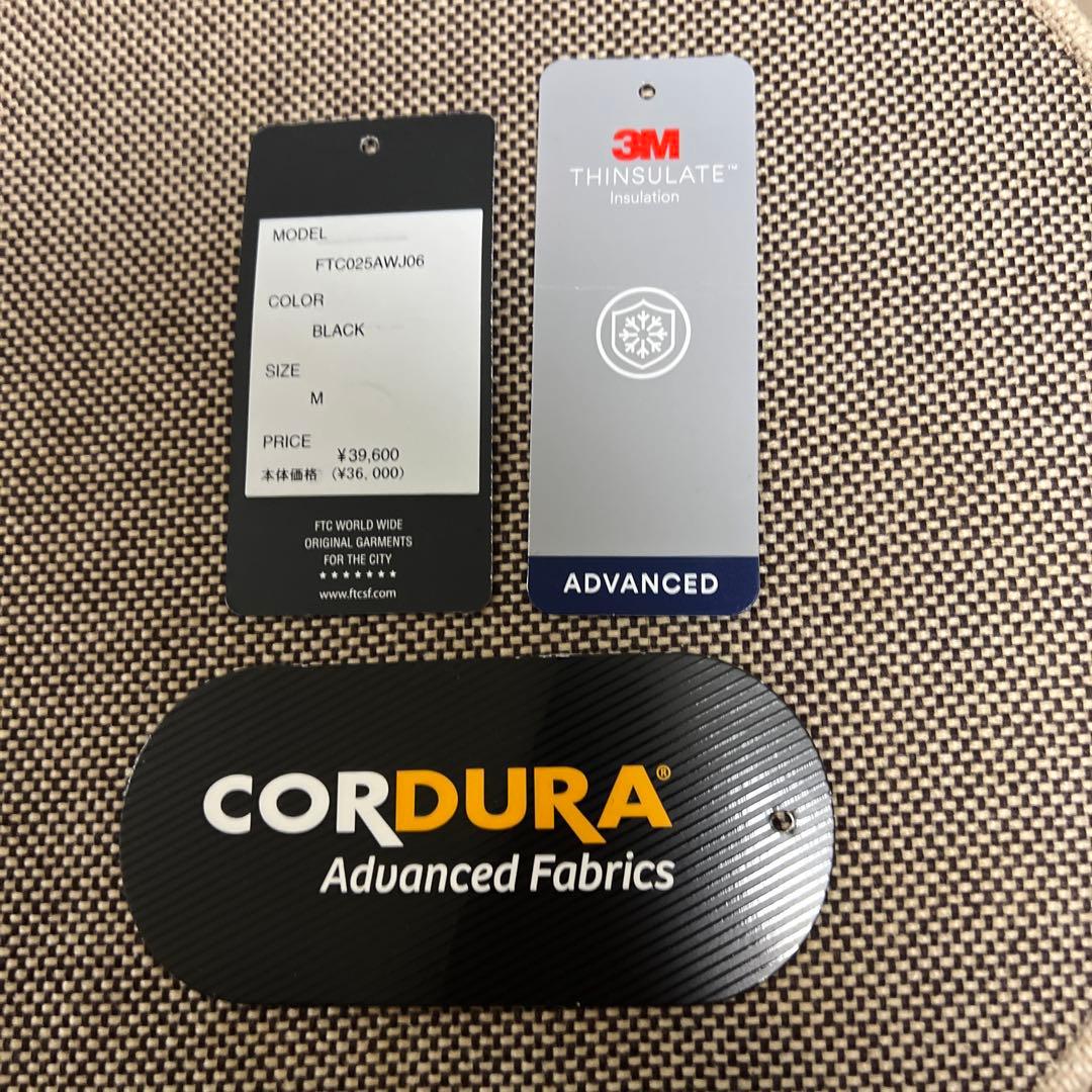 最終値下げ　美品　FTC ブラック マウンテンパーカー