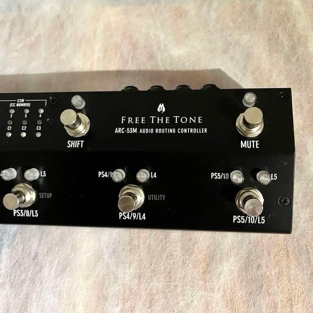 【美品】free the tone arc-53m スイッチャー ブラック