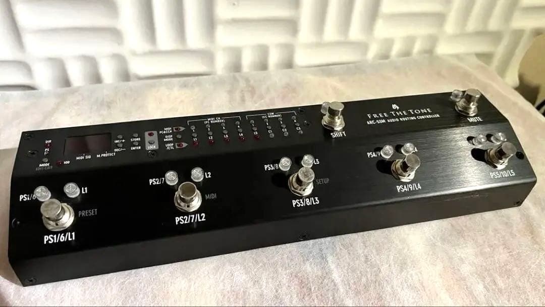 【美品】free the tone arc-53m スイッチャー ブラック