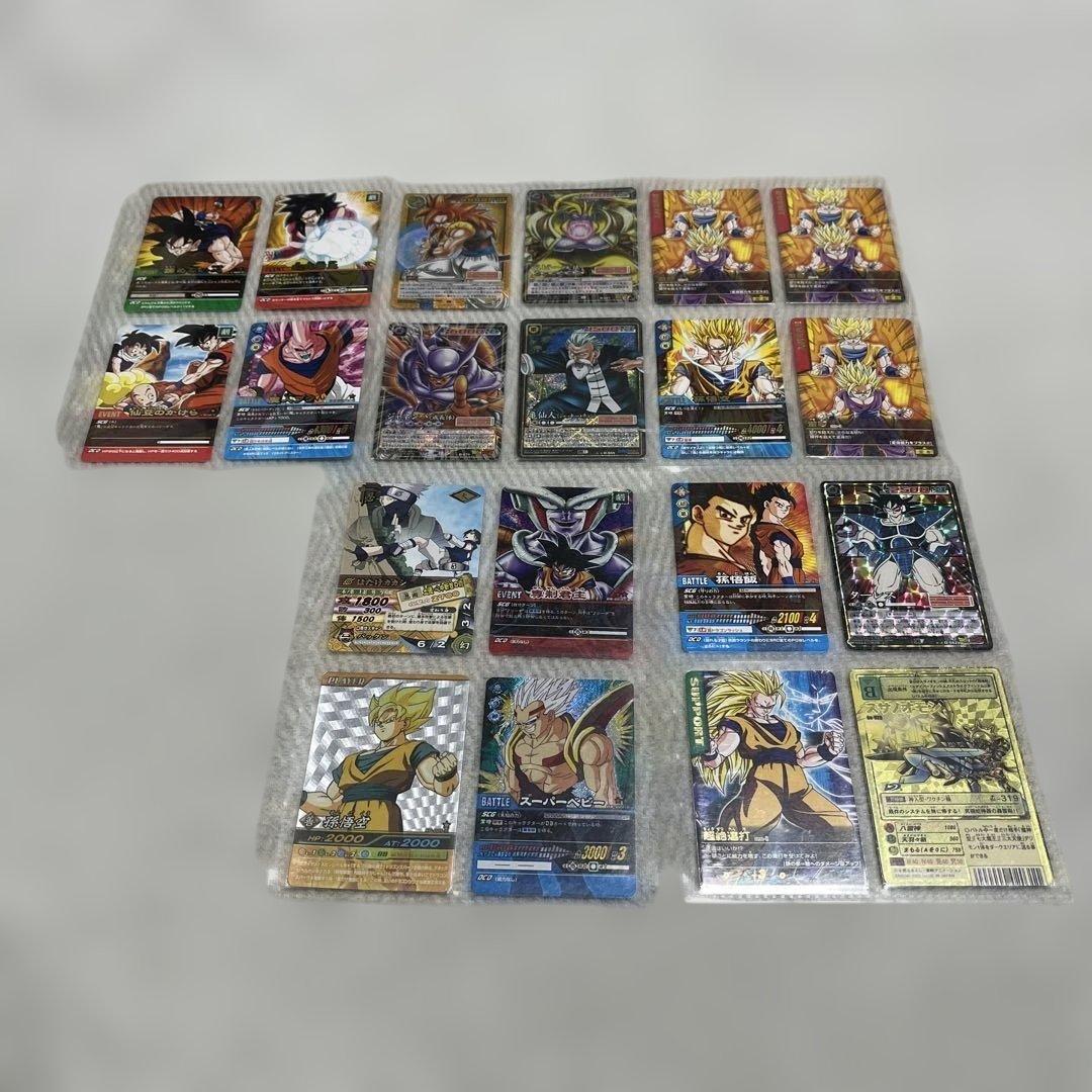 ドラゴンボール　データカードダス　爆レアなどまとめ売り