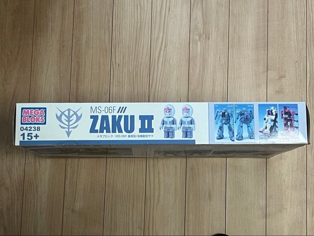 【希少・絶版】メガブロック MS-06F ザクII 機動戦士ガンダム　プラモデル