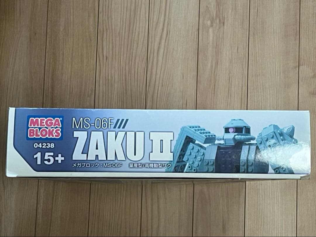 【希少・絶版】メガブロック MS-06F ザクII 機動戦士ガンダム　プラモデル