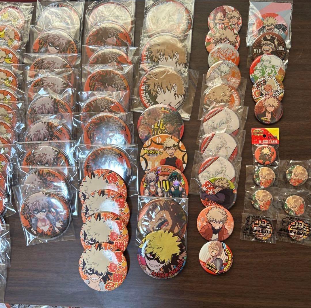 僕のヒーローアカデミア 爆豪勝己 缶バッジ まとめ売り