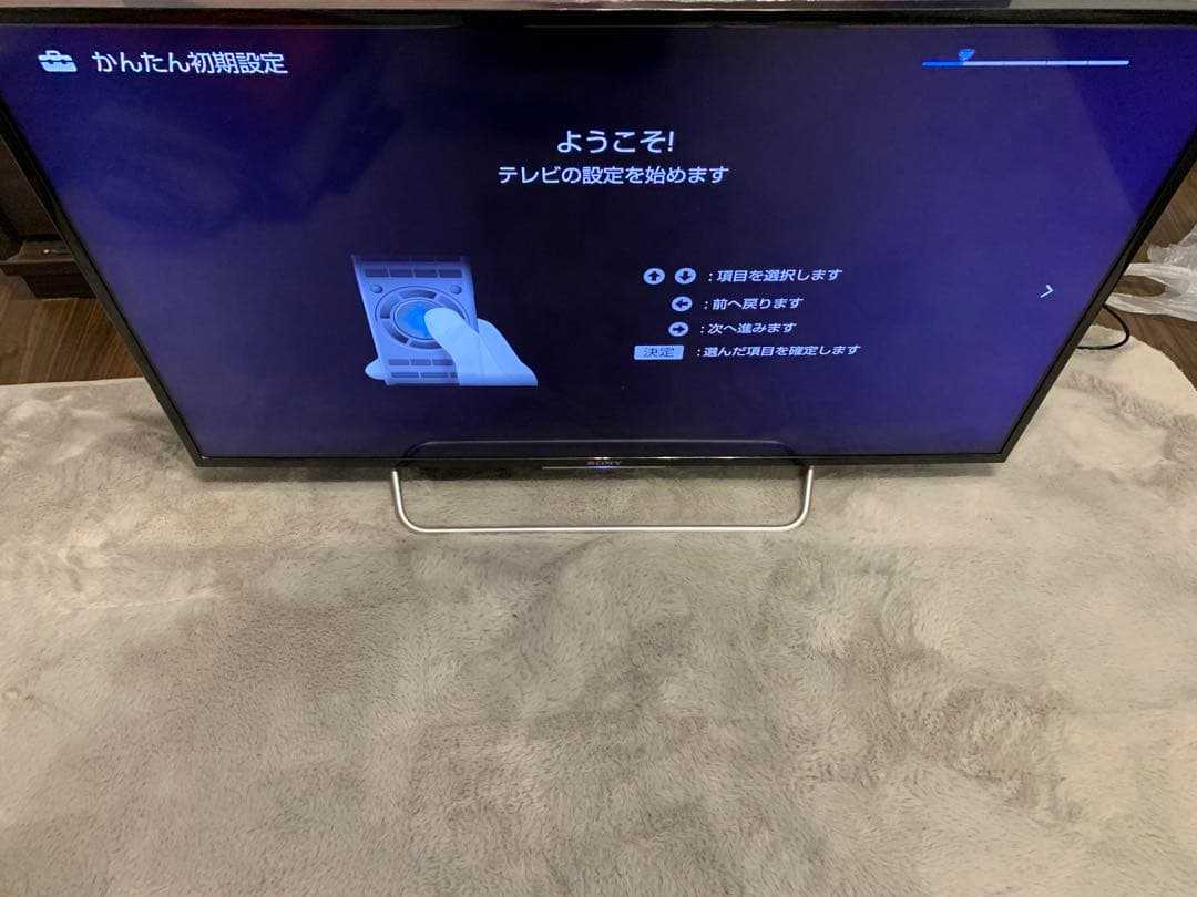 中古 SONY 40インチ液晶kj-40w730c